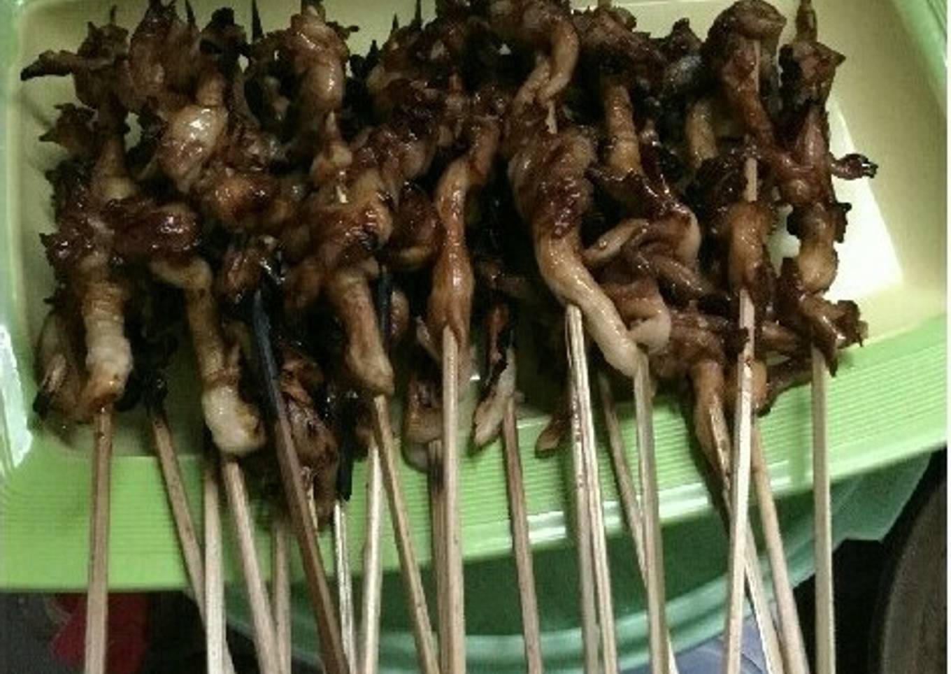 Sate jamur sederhana