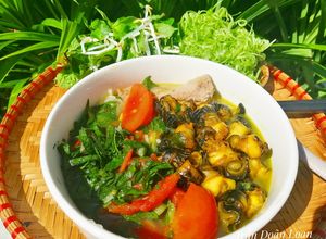 Hình của món Bún Ốc.