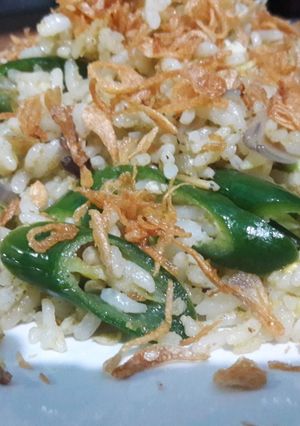 Foto resep Nasi goreng Lombok Ijo