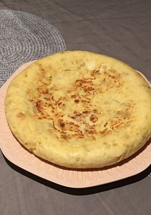 Una foto de Tortilla de patata con cebolla