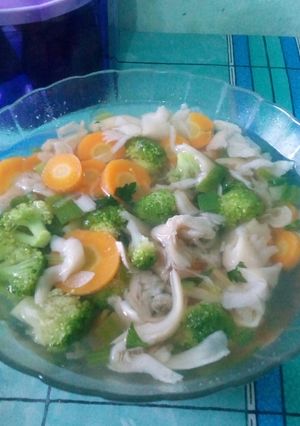 Foto resep Sop jamur tiram