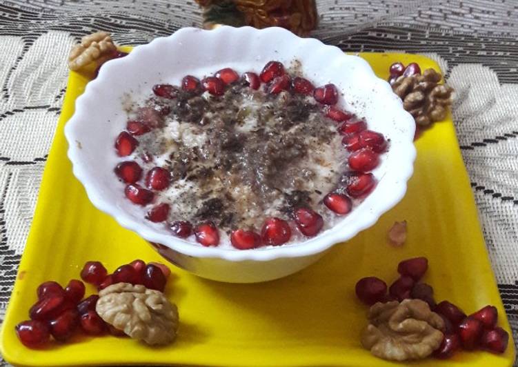 Dry fruits raita