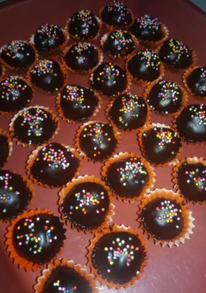 Foto resep Bola Bola Kacang Coklat