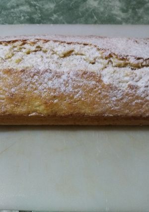 Una foto de Budín húmedo de membrillos (fruta cruda)