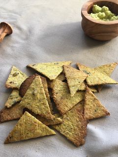 Una foto de Crackers caseros de semillas