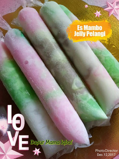 Foto resep Es Mambo Jelly Pelangi