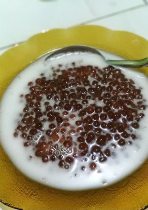 Foto resep Bubur mutiara simpel