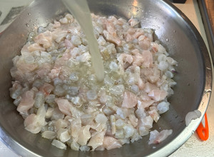Una foto de Ceviche de Camarón y Pescado a la Sonorense