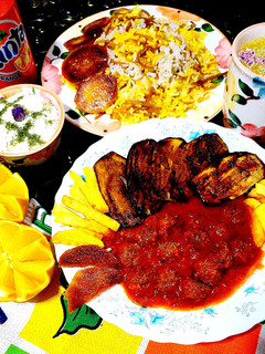 عکسی از دستور تپسی بادمجان😋😋