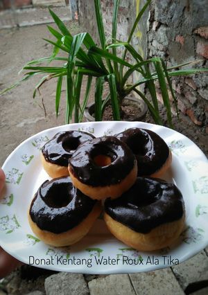 Foto resep Donat kentang water roux
