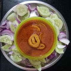 A picture of Soya chaap.