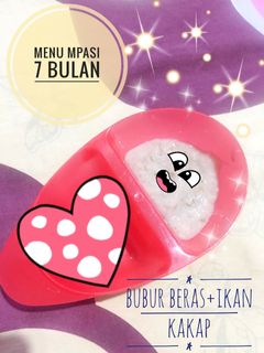 Foto resep Bubur beras + ikan kakap