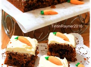 Foto resep Carrot Cake Palm Sugar enakkkkk with Creamcheese Frosting Kocok all in one