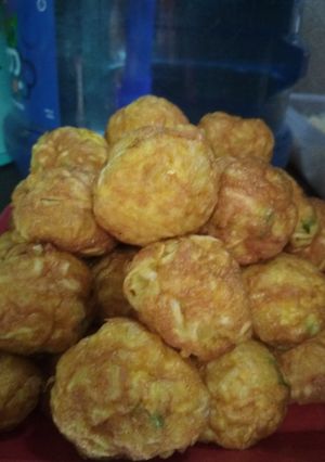 Foto resep Bola-bola telur mie