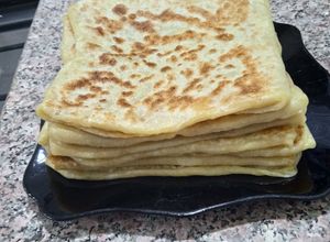 Une photo de Crêpes feuilletées algériennes