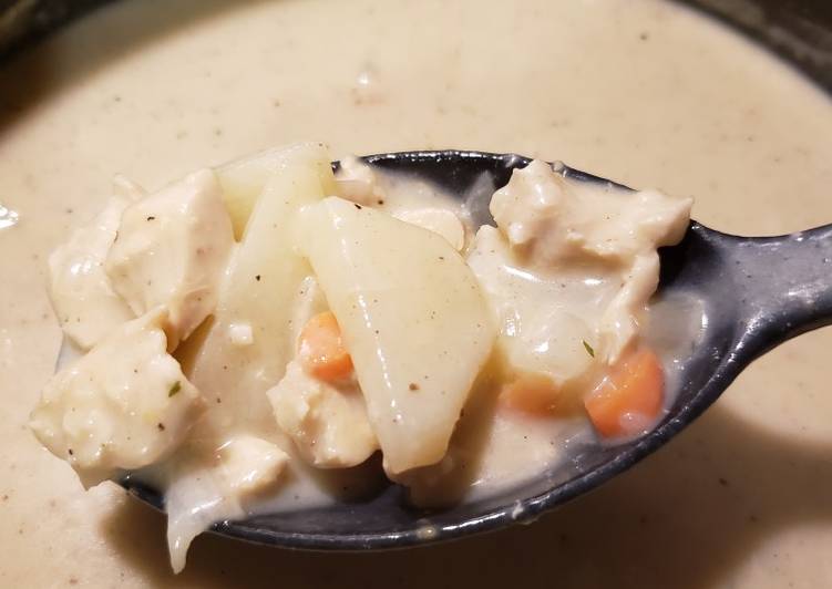 Recipe of Any-night-of-the-week Creamy Chicken and Potato Soup