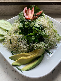 Una foto de Ensalada verde