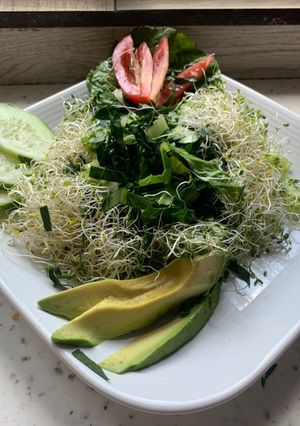 Una foto de Ensalada verde