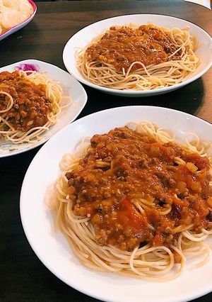 Hình của món Spaghetti Bolognese Mỳ Ý Sốt Bò Băm 🍝🍝🍝.