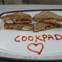 A picture of Chicken Grilled sandwich.
