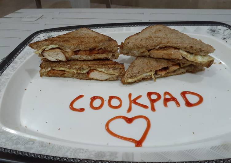 Step-by-Step Guide to Prepare Perfect Chicken Grilled sandwich