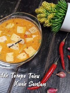 Foto resep Lodeh Tempe Tahu Kuah Santan