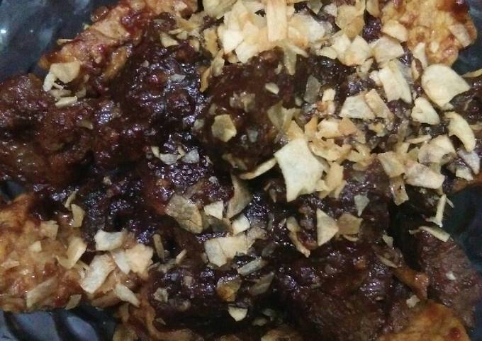 Ini dia! Resep membuat Krengsengan Daging+Tahu  spesial