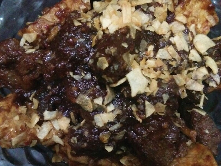 Ini dia! Resep membuat Krengsengan Daging+Tahu  spesial