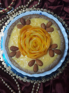 मैंगो कस्टर्ड टार्ट (Mango custard tart recipe in hindi) रेसिपी मुख्य फोटो