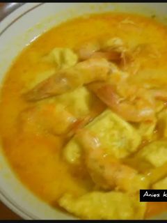 Foto resep Gulai tahu dan udang