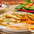 Almuerzo rápido con polloal grill Friko