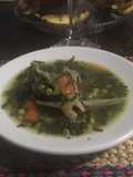 Sopa juliana con nabos