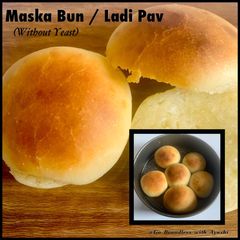 A picture of Maska Bun(Without Yeast).