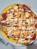 Pizza simple roti tawar