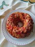 Torta rustica con peperoni e brie