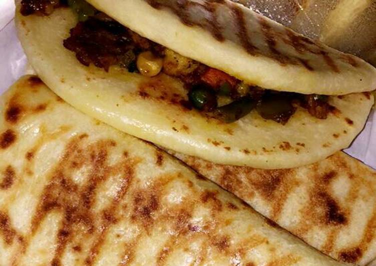 خبز الصاج مع الدجاج التندوري😍😍