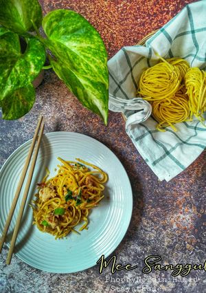 Gambar Mee sanggul goreng