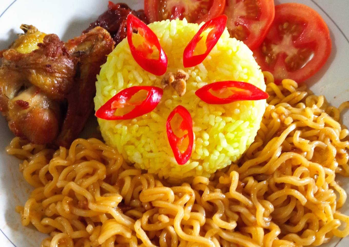 Nasi kuning magicom