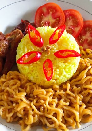 Foto resep Nasi kuning magicom