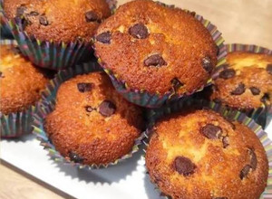 Foto de Queques de Laranja e Chocolate