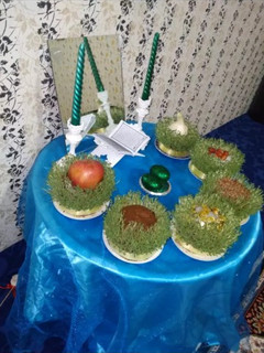 عکسی از دستور سبزه عید 😍😍 با رشد سریع