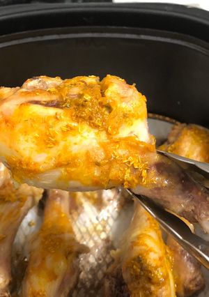 Hình của món Đùi gà sả nghệ-eatclean - Air fryer.