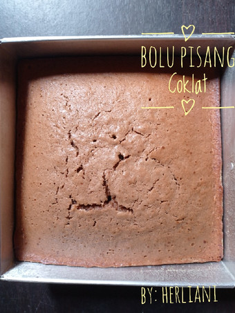 Resep Bolu Pisang Coklat Kekinian