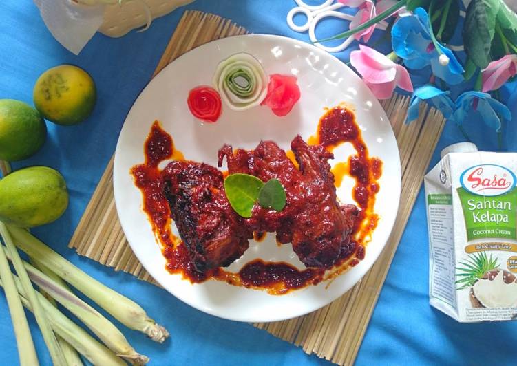 Langkah Mudah untuk Membuat Ayam bakar bumbu habang, Bisa Manjain Lidah
