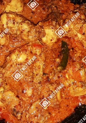 A picture of Signature mustard chicken.