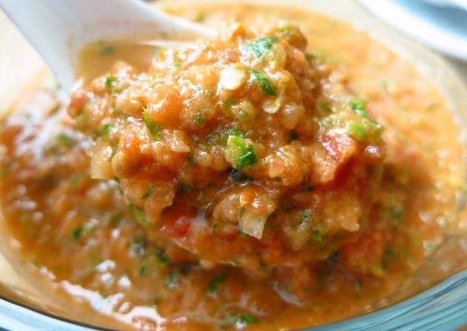 Blended Pico de Gallo Salsa