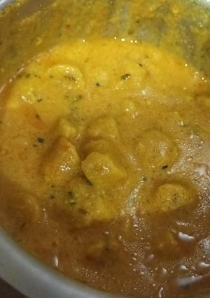 राजस्थानी गट्टे की सब्ज़ी (rajasthani gatte ki sabzi recipe in Hindi) रेसिपी मुख्य फोटो