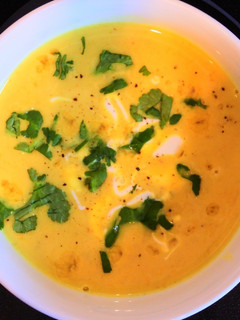 Una foto de Sopa India de lentejas rojas