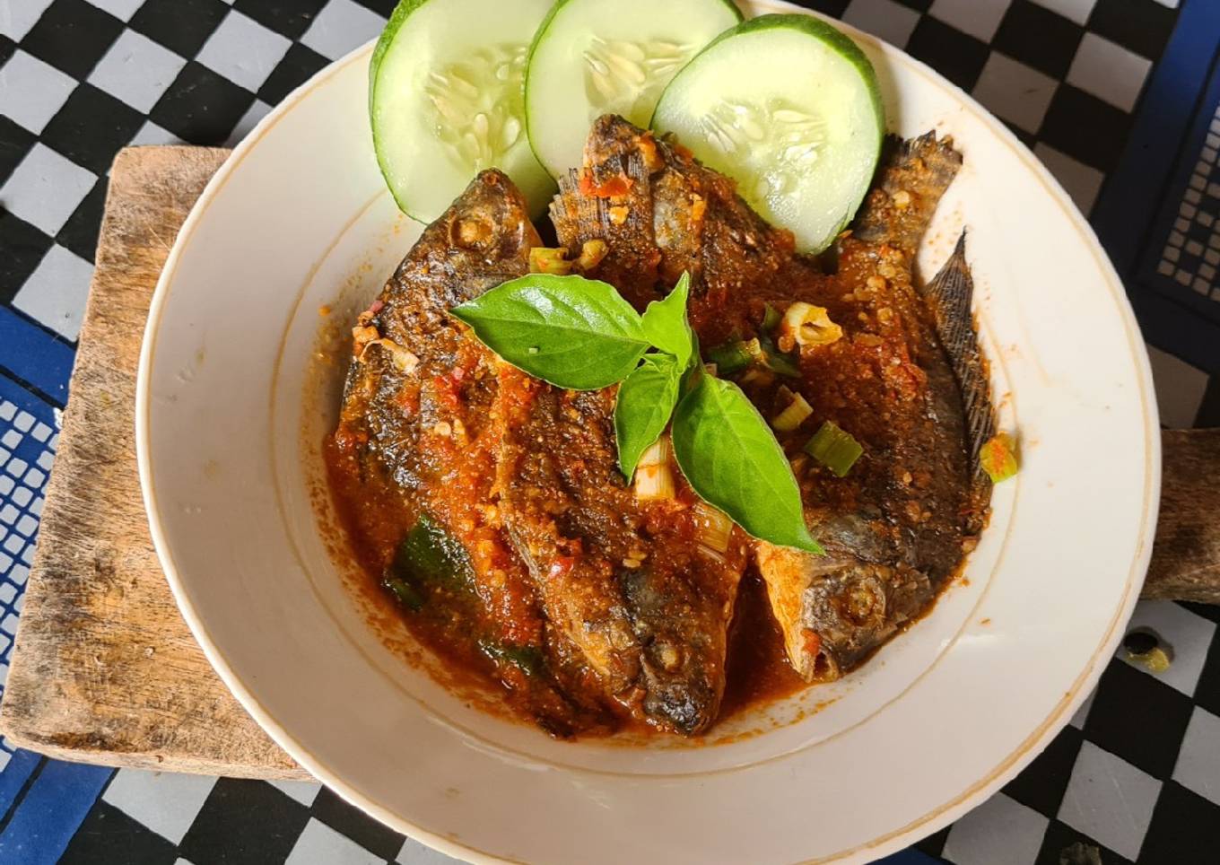 Ikan Mujaer Bumbu Bali
