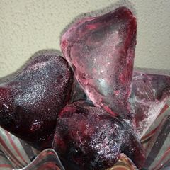 Zobo ice A picture of Zobo ice.